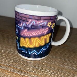 Amazing Aunt Neon Mug